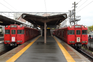 ブック式行先板との並び
