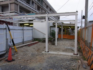 旧自転車置き場