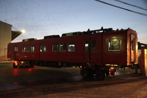 リサイクル工場到着
