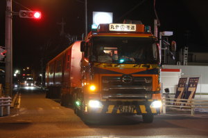 2日目の輸送開始