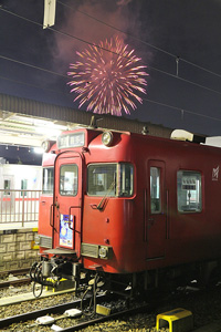 花火大会開始
