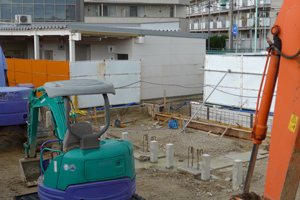 通路工事